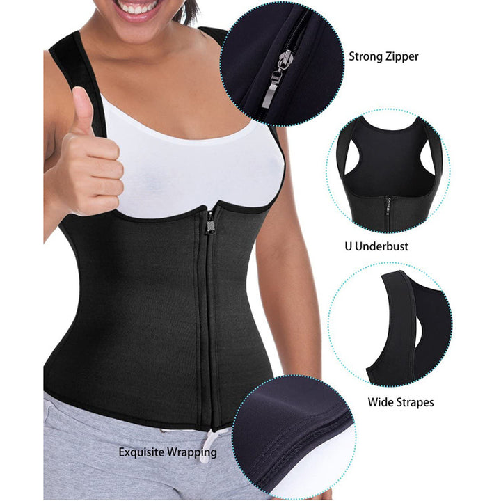 Women's Sauna Suit Workout Sweat Body Shaper