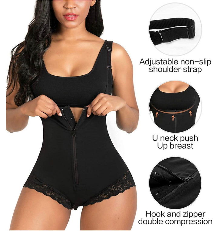 Open Bust Bodysuit Shapewear