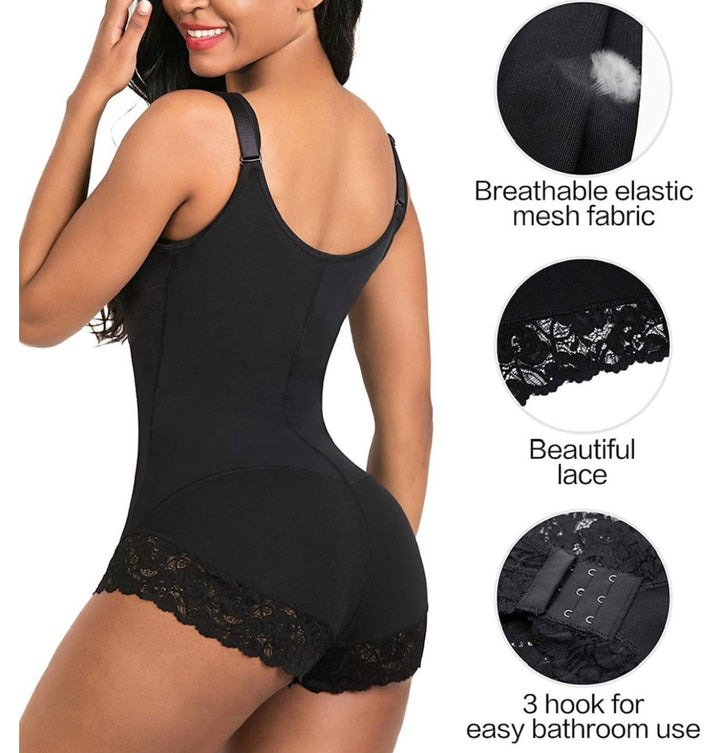 Open Bust Bodysuit Shapewear